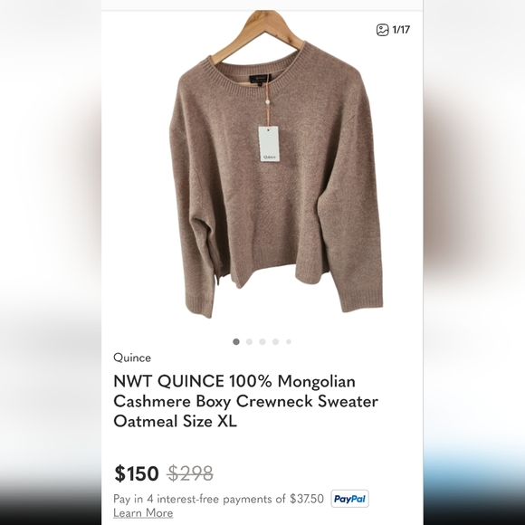 Quince Sweaters - BEWARE 👀⚠️